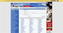 Desktop Screenshot of das-anzeigenportal.de