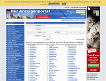 Tablet Screenshot of das-anzeigenportal.de
